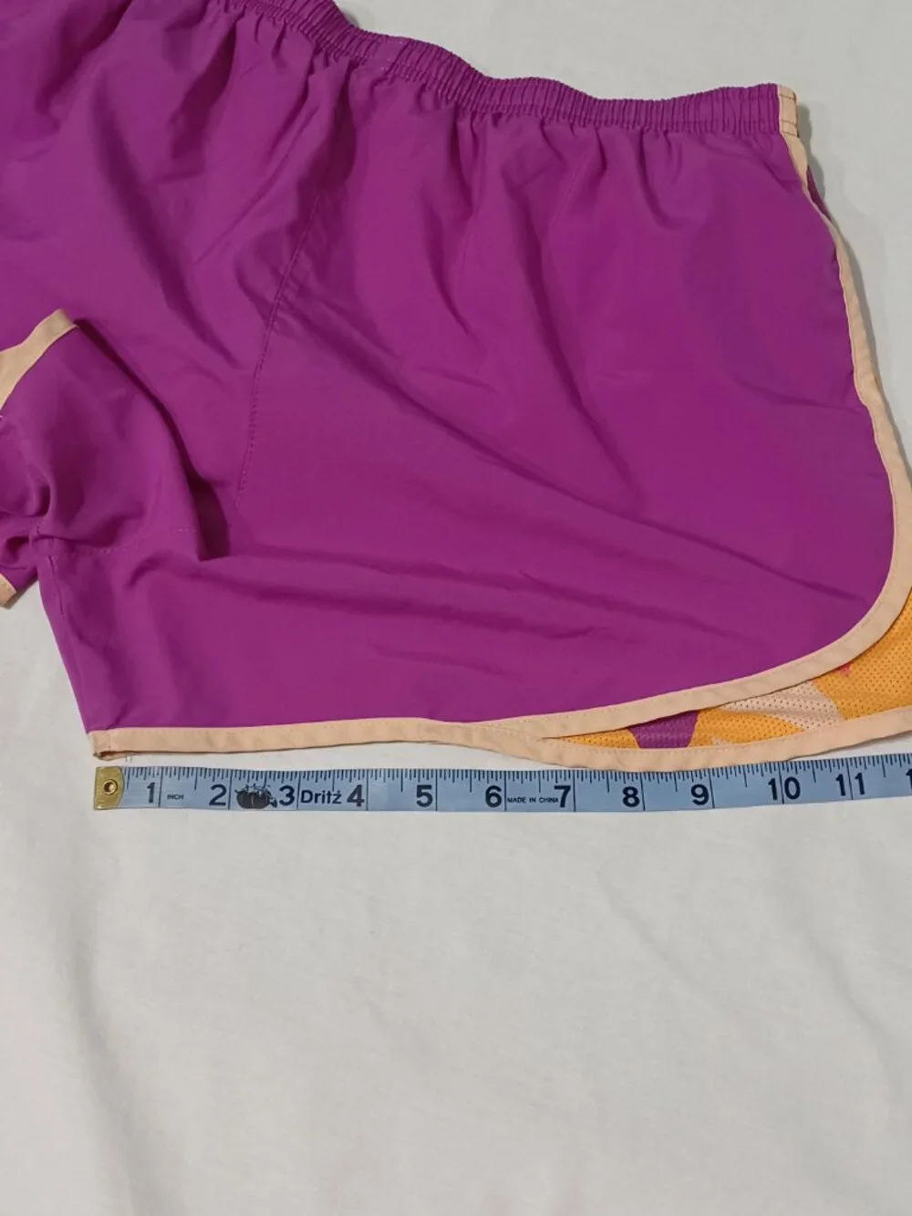 Nike Dri-FIT Tempo Running Shorts Women's Medium Purple Pink Athletic